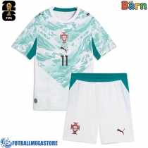 Fotballdrakt Barn Portugal Joao Felix #11 Bortedraktsett VM 2026 Kortermet (+ Korte bukser)